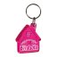 House Keychain - Packaging: 1000pcs, Material: Acrylic, standard ring