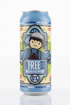 Promotional non-alcoholic beer in a 0.5l can, direct full-color printing on the can, Light draft beer, alcohol content 0.5% or Dark Lemon Radler, alcohol content 0.0%, ideal for trade fairs, corporate events, festivals, promotions and as an original gift for clients and business partners.
