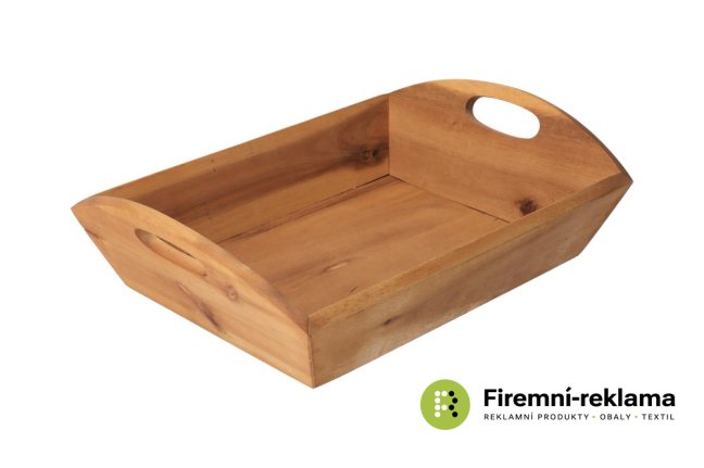 Acacia pastry basket