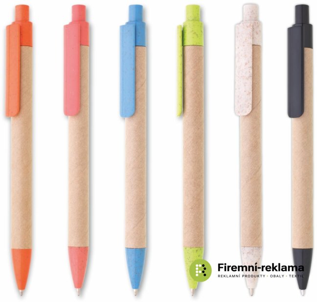 CARTI Recycled paper / straw ballpoint pen