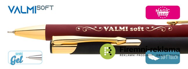 VALMI SOFT SG Metal ballpoint pen - tip 0.5 mm