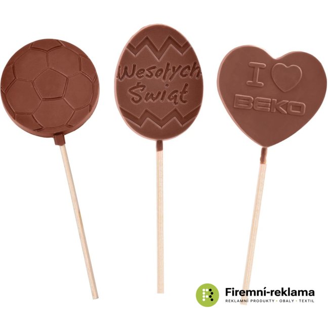 Chocolate lollipops - Packaging: 1000pcs