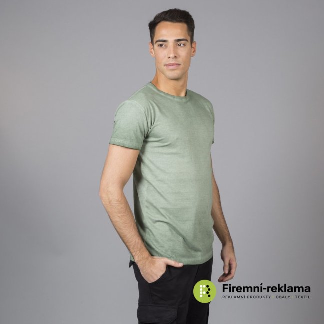James Ross T-shirt Cardiff - Colour: army green, Size: S