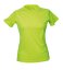 James Ross T-shirt Montevideo Lady - Colour: yellow fluo, Size: S