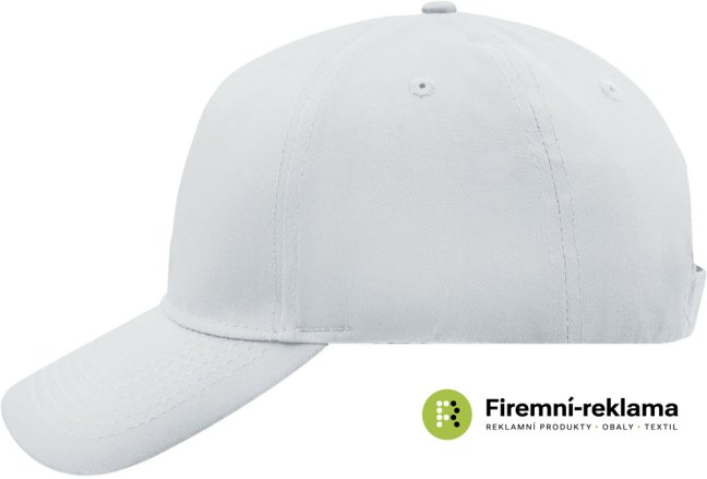 5 Panel Cap - Colour: white, Size: one size