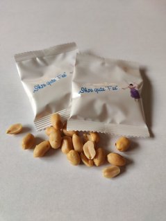 Slané oříšky v sáčku 12g