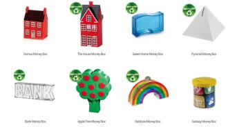 Personalised money boxes for adults and children
