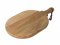 Prkénko z mangového dřeva s rukojetí 44 x 25 cm