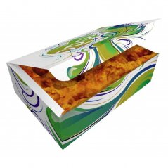 Paper food box 145x85x50mm