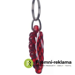 Grapes Keychain - Packaging: 1000pcs, Material: Acrylic, standard ring