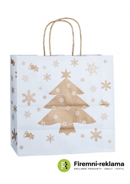 Paper bag CHRISTMAS - Packaging: 1pcs, Size: 18x8x20cm