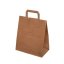 Paper bag brown/white - Packaging: 300pcs, Size: 25x11x32cm