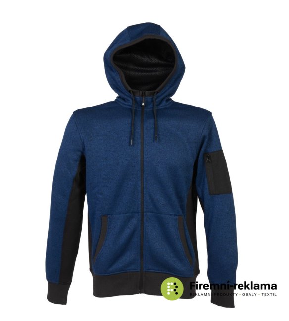 James Ross Knitted fleece New Quebec Man - Colour: blue, Size: S