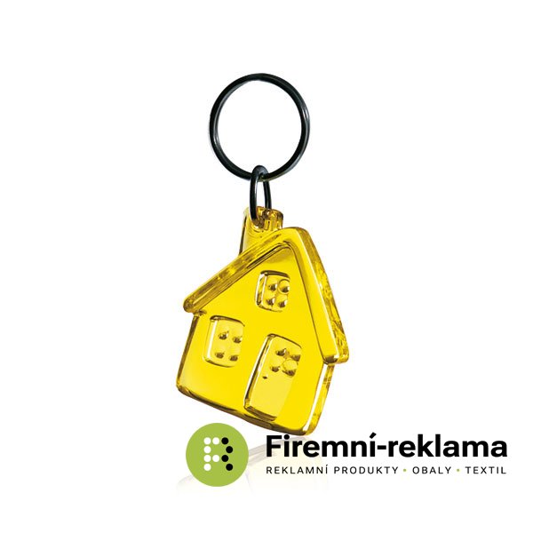 House Keychain - Packaging: 1000pcs, Material: Acrylic, standard ring