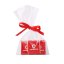5 chocolates in a bag with a ribbon - promotional chocolates 5g (set of 25g) with custom printing, suitable as a promotional gift for business partners and clients