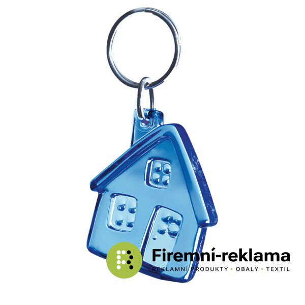 House Keychain - Packaging: 1000pcs, Material: Acrylic, standard ring