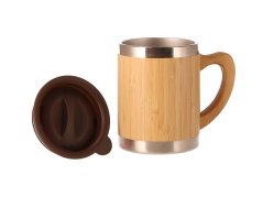 Wooden Thermal Mug, 300 ml