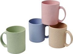 Pecos cup made of wheat straw 350ml