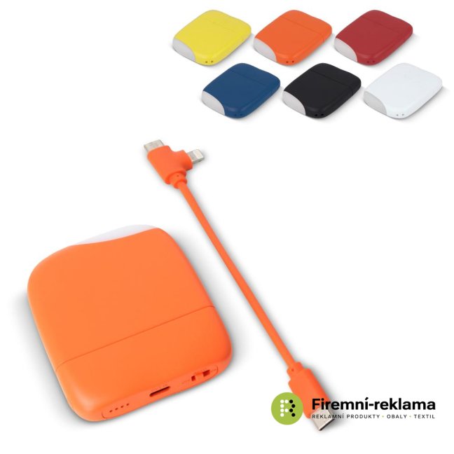Reklamní powerbanka Xoopar ICE P 5 000 mAh s LED podsvícením, více barev, vhodná jako firemní dárek, promo předmět nebo eventový produkt
