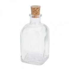 Glass bottle with cork 250 ml
