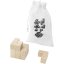 Solfee wooden squares brain teaser with pouch - Packaging: 1000pcs