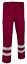 DRILL work pants reflective S-3XL - Packaging: 1pcs, Colour: burgundy, Size: S