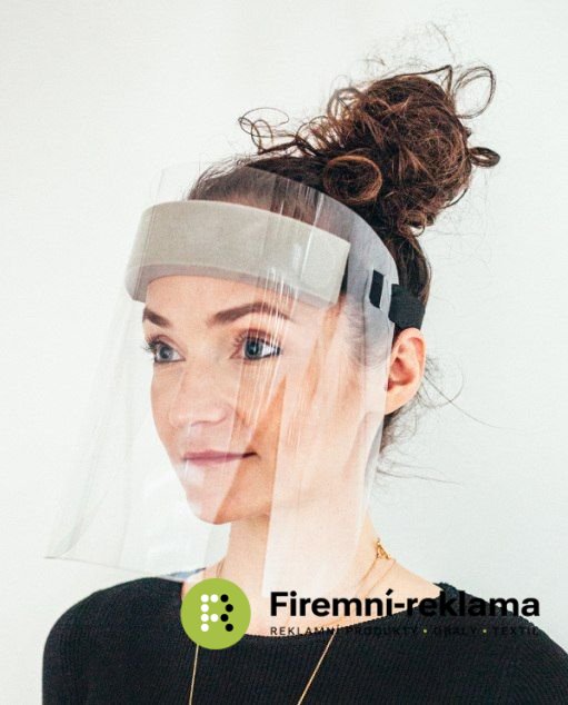 Protective face shield CPC 011 with logo - Packaging: 500pcs