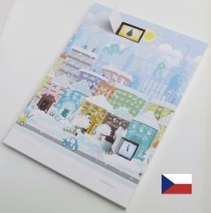 Adventní kalendář A3 s reklamním potiskem