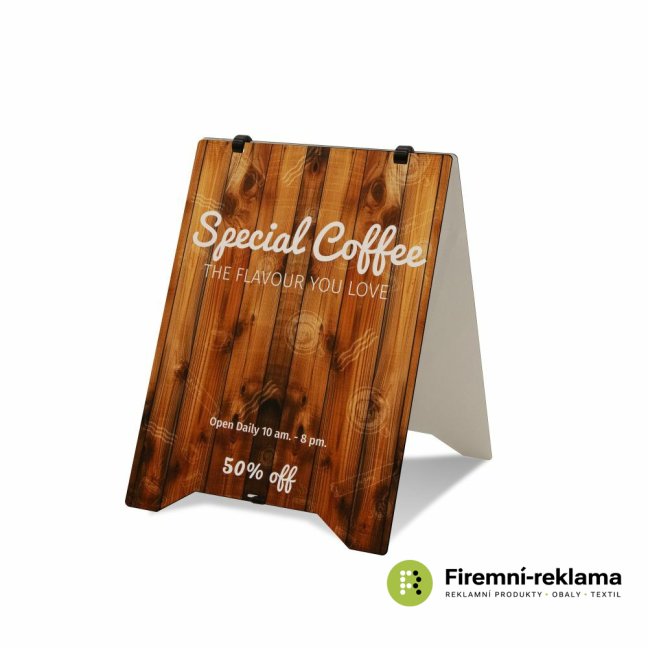 A-Board Grab And Grip - Colour: white, Media Size: 500 x 700mm