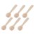 Wooden spoon 8 cm - 6 pcs in a package