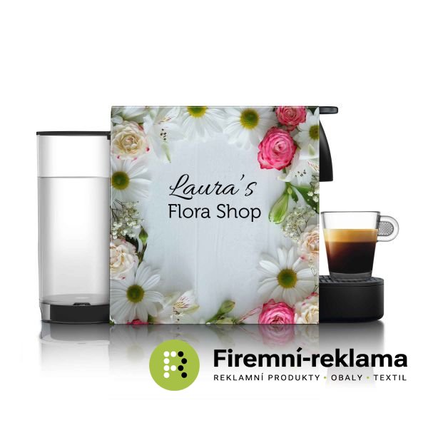 Krups Nespresso Essenza Mini Grey with custom print