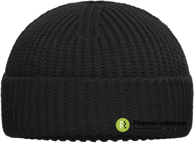 Fisherman Beanie - Colour: black, Size: one size
