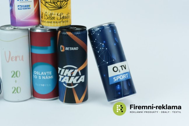 Reklamní nápoj v plechovce 250ml