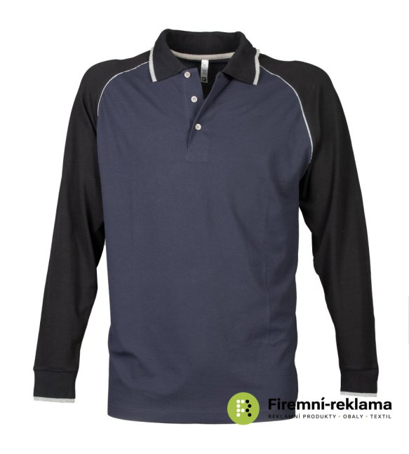 James Ross Polo Detroit - Colour: navy/black, Size: S