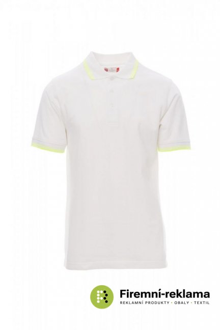 SKIPPER men's polo shirt - Colour: bílá/námořnická modráá, Size: L