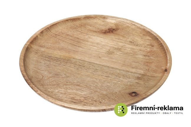 Mango wood serving tray - 30 cm