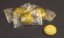 Amarettino mini meringues – Italian mini cookies with apricot kernels and custom printing for sweet promotion of your brand, suitable as a small gift at receptions, with coffee, and at corporate events and trade fairs.