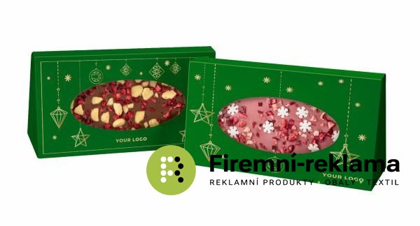 Elegant Christmas chocolate - Packaging: 100pcs