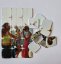 Advertising festival tokens - white plastic tokens with custom printing, suitable for large festivals, concerts, sporting events, and other mass events