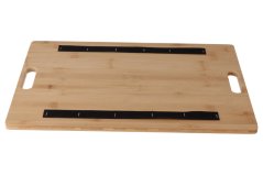 Bambusový servírovací tác s polštářem 45 x 31 cm