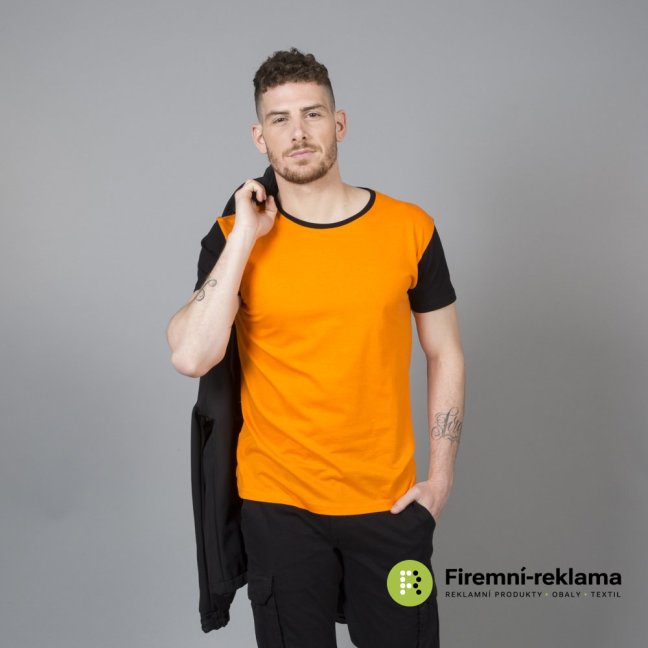 James Ross T-shirt Lisbona - Colour: melange, Size: S