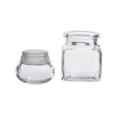Glass spice jar 120ml
