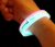 Glowing silicone bracelet