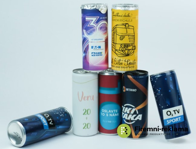 Reklamní nápoj v plechovce 250ml