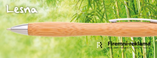 LESNA Bamboo / metal ballpoint pen