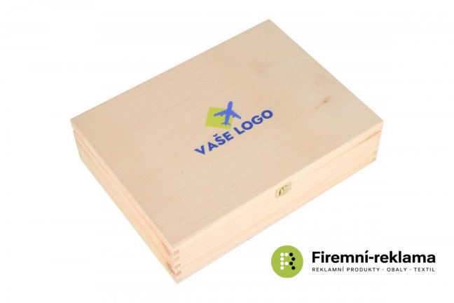 Dřevěná krabička 40 x 30 x 10 cm