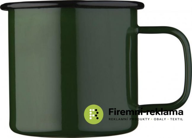 Campfire tin mug laser logo 475ml - Packaging: 50pcs