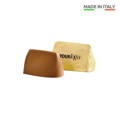 Mléčná, hořká čokoláda Gianduiotti Mini 5 g with custom printing Mléčná, hořká čokoláda Gianduiotti Mini 5 g with custom printing