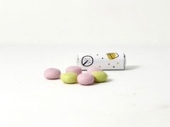 Mentos Mini Roll s reklamním potiskem