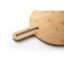Round bamboo cutting board with handle 31 cm